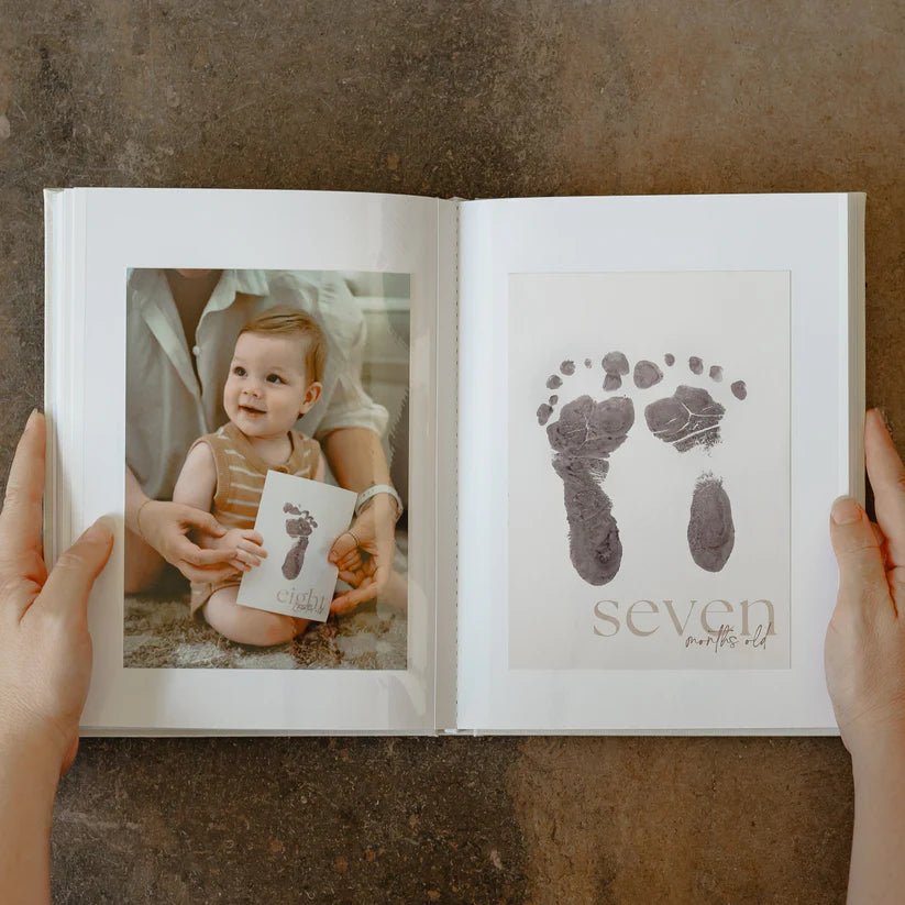 Baby milestone keepsake